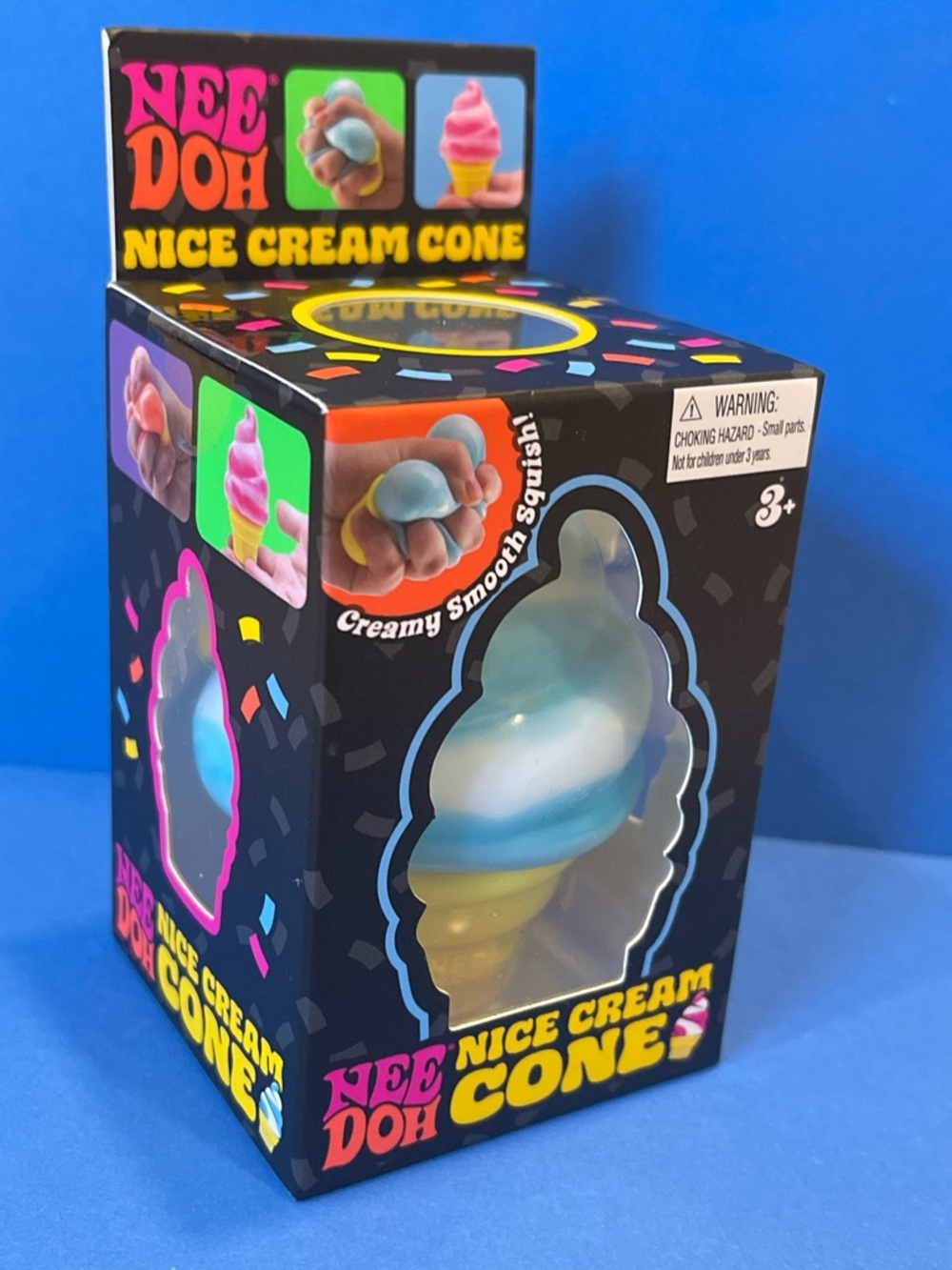 Needoh Nice Cream Cone - Blue VIRAL SQUISHY - Picture 2 of 6